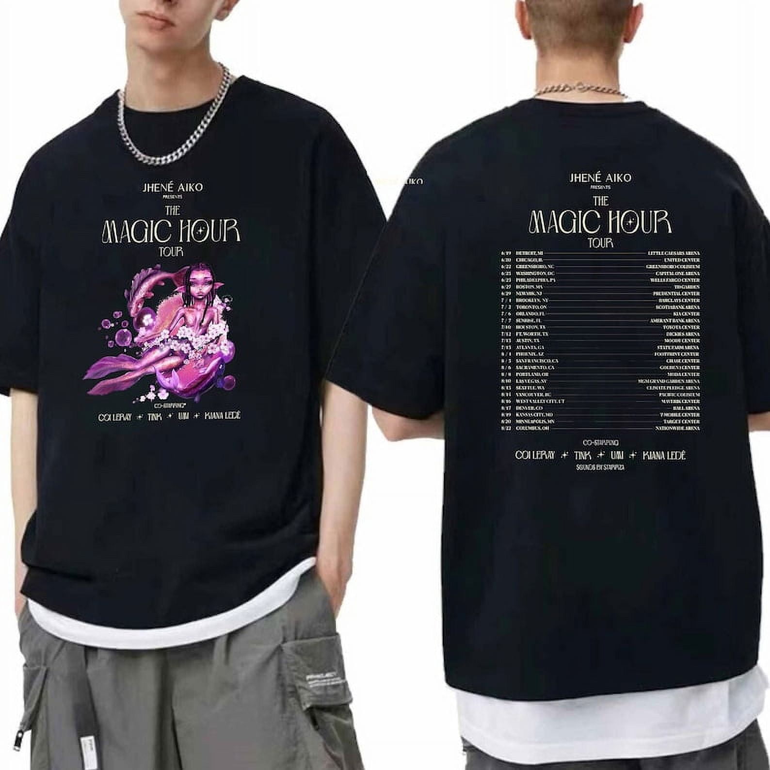 Jhené Aiko The Magic Hour 2024 Tour Shirt , Jhene Aiko 2024 Concert ...