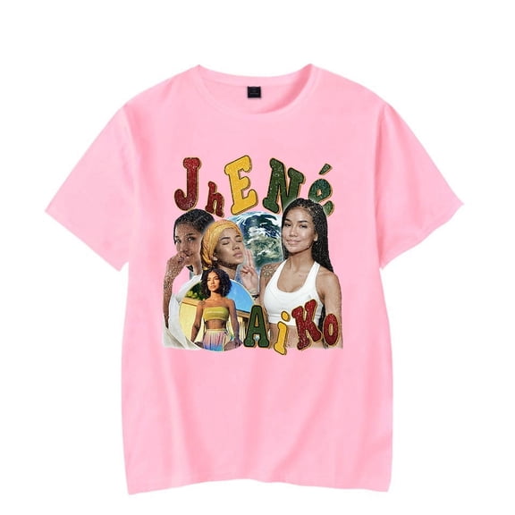 Jhené Aiko Tshirt Merch pop graphics print Crewneck Unisex Trend Casual Short Sleeve Top