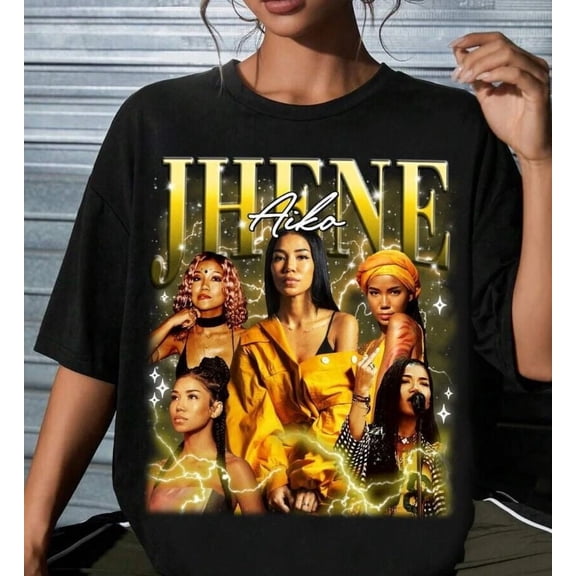 Jhene Aiko Bootleg Graphic T-shirt, Retro Jhene Tee T Shirt, Unisex Cotton S-5XL
