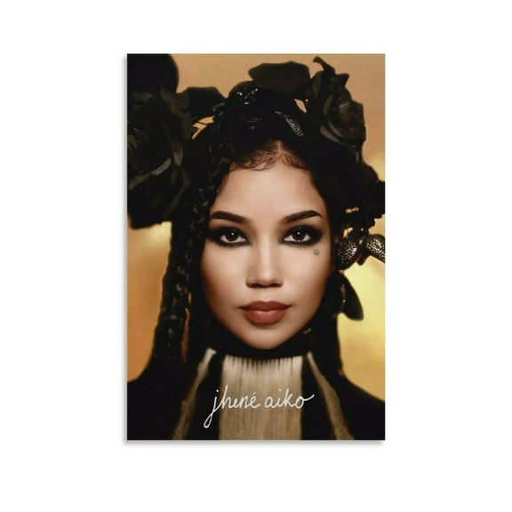 Jhene Aiko Chilombo 4 Canvas Poster Wall Decorative Art Painting Living Room Bedroom Decoration Gift