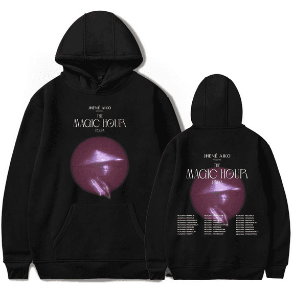 Jhene Aiko Hoodie The Magic Hour Tour Merch for Men and Women Sweatshirt Long Sleeve Pullover