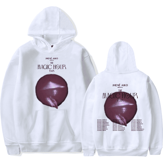 Jhene Aiko Hoodie The Magic Hour Tour Merch for Men and Women Sweatshirt Long Sleeve Pullover