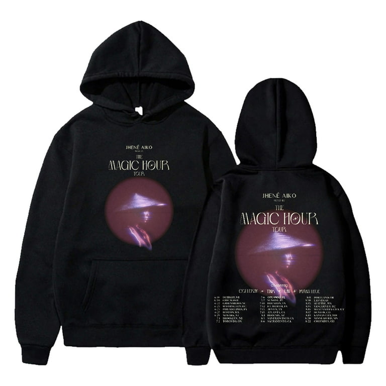 Jhene Aiko Merch The Magic Hour Tour 2024 Hoodie Long Sleeve
