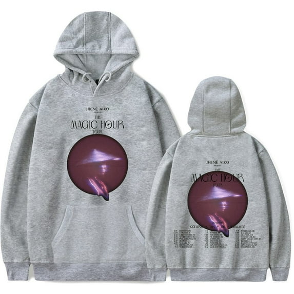 Jhene Aiko The Magic Hour Tour 2024 Hoodie Unisex Fashion Casual Long Sleeve Sweatshirt