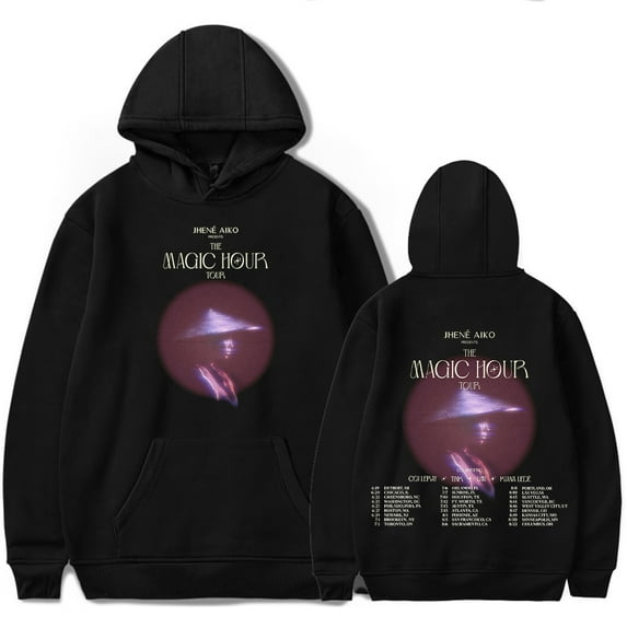 Jhene Aiko The Magic Hour Tour 2024 Hoodie Unisex Fashion Casual Long Sleeve Sweatshirt