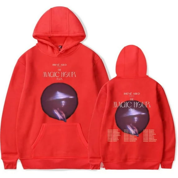 Jhene Aiko The Magic Hour Tour 2024 Merch Hoodie Men/Women Unisex Long Sleeve Sweatshirt Pullover Streetwear