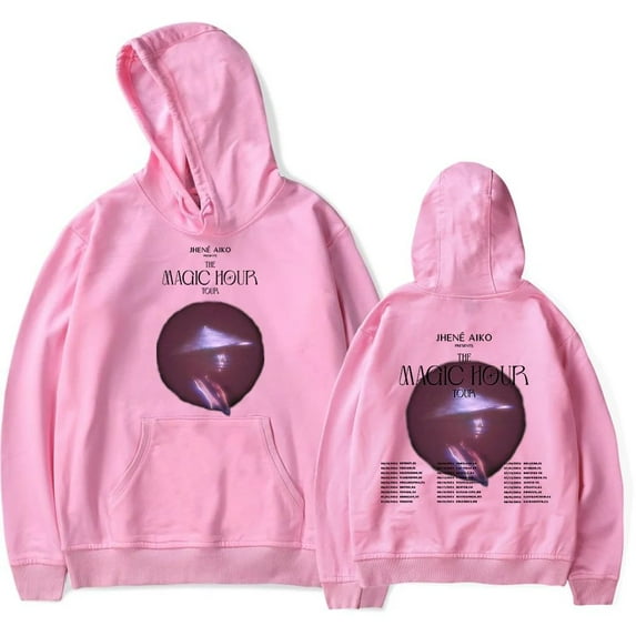 Jhene Aiko The Magic Hour Tour 2024 Merch Hoodie Men/Women Unisex Long Sleeve Sweatshirt Pullover Streetwear