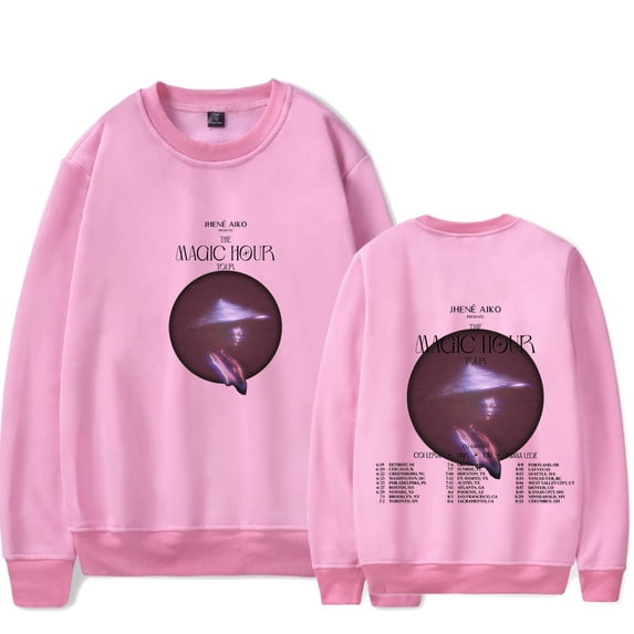 Jhene Aiko The Magic Hour Tour 2024 Sweatshirt Crewneck Sweater Unisex Fashion Long Sleeve