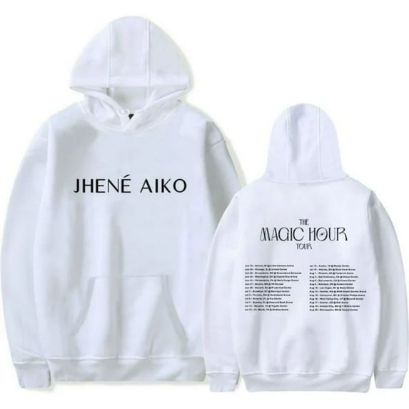 Jhene Aiko The Magic Hour Tour Hoodie Merch Men/Women Unisex Long Sleeve Sweatshirt Pullover Streetwear