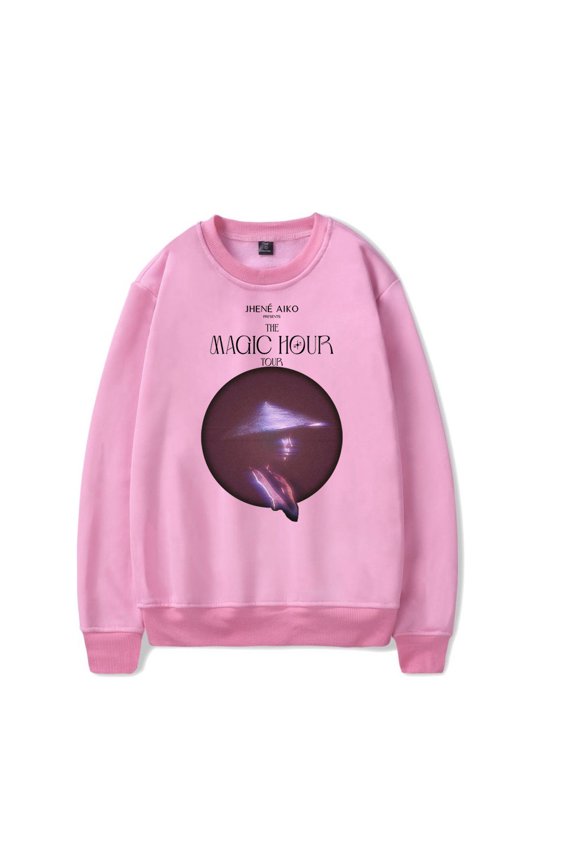 Jhene Aiko The Magic Hour Tour Sweatshirt Crewneck Sweater 2024 Unisex Fashion Long Sleeve