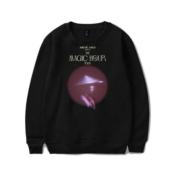 Jhene Aiko The Magic Hour Tour Sweatshirt Crewneck Sweater 2024 Unisex Fashion Long Sleeve