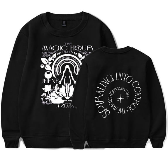 Jhene Aiko Tie Dye Magic Hour Tour Sweatshirt Women/Men Winter LongSleeve Cosplay Hoodie