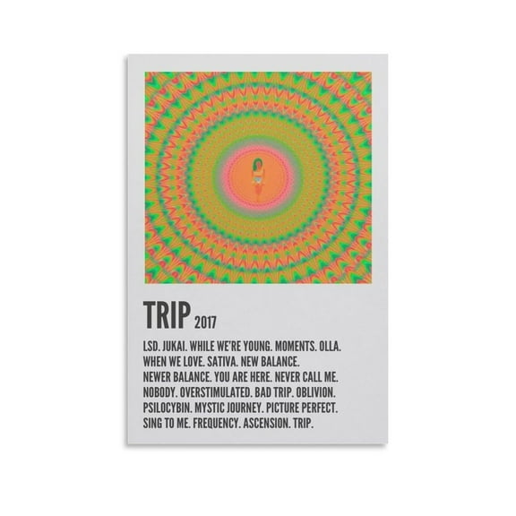 Jhene Aiko Trip 4 Canvas Poster Wall Decorative Art Painting Living Room Bedroom Decoration Gift