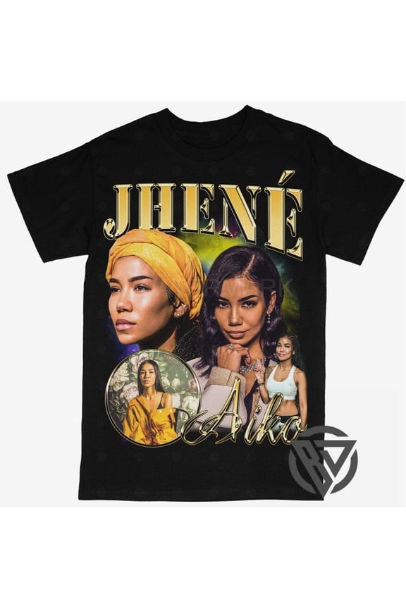 Jhene Aiko t-shirf R&B Singer Rap Style Concert Tour Music Artist
