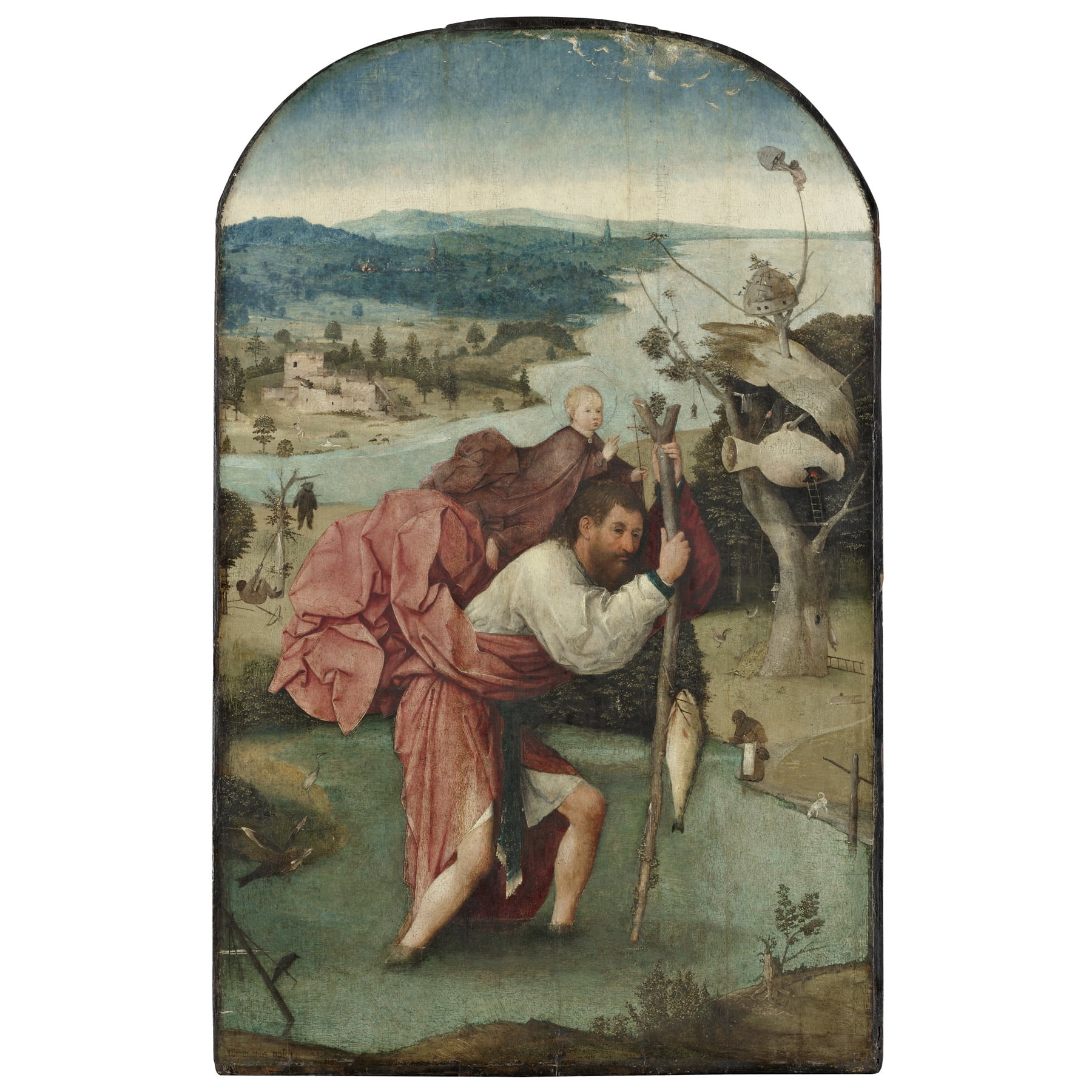 Jheronimus Bosch Saint Christopher Extra Large Art Print Wall Mural ...