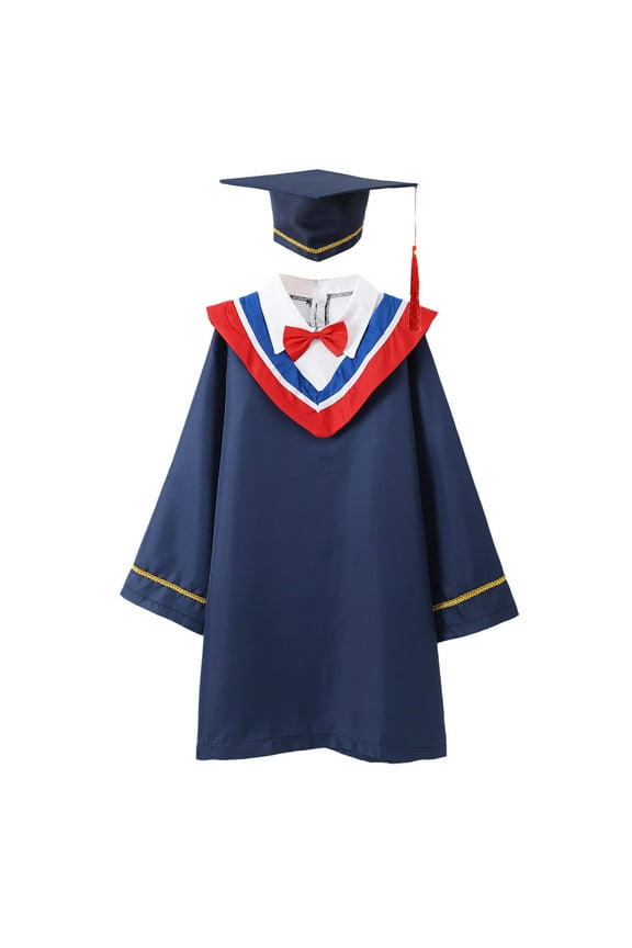 Outfit Sets for Boys Graduation Gown Doctor Robe Kindergarten Formal School Attire Athletic Fall Clothes