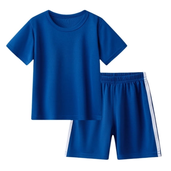 Piomll Outfit Sets for Boys Spring Summer Short Sleeve Tshirt Shorts Fall Outfits