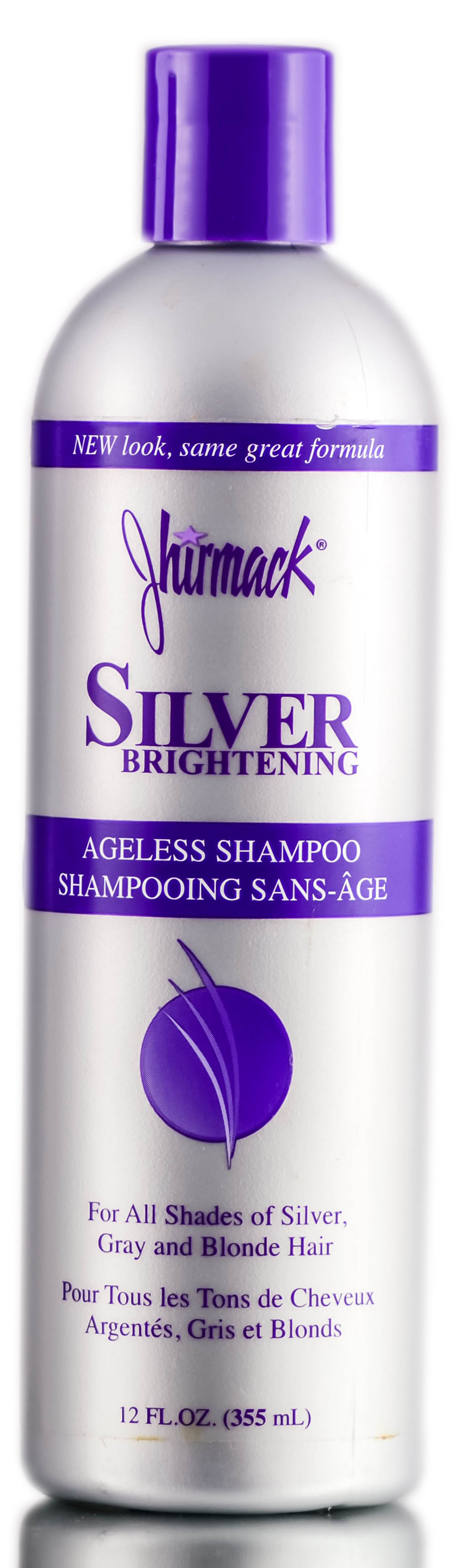 Jhirmack Brightening Purple Shampoo with Collagen, Tones Silver & Blonde Hair Shades, 12 fl oz - image 1 of 11