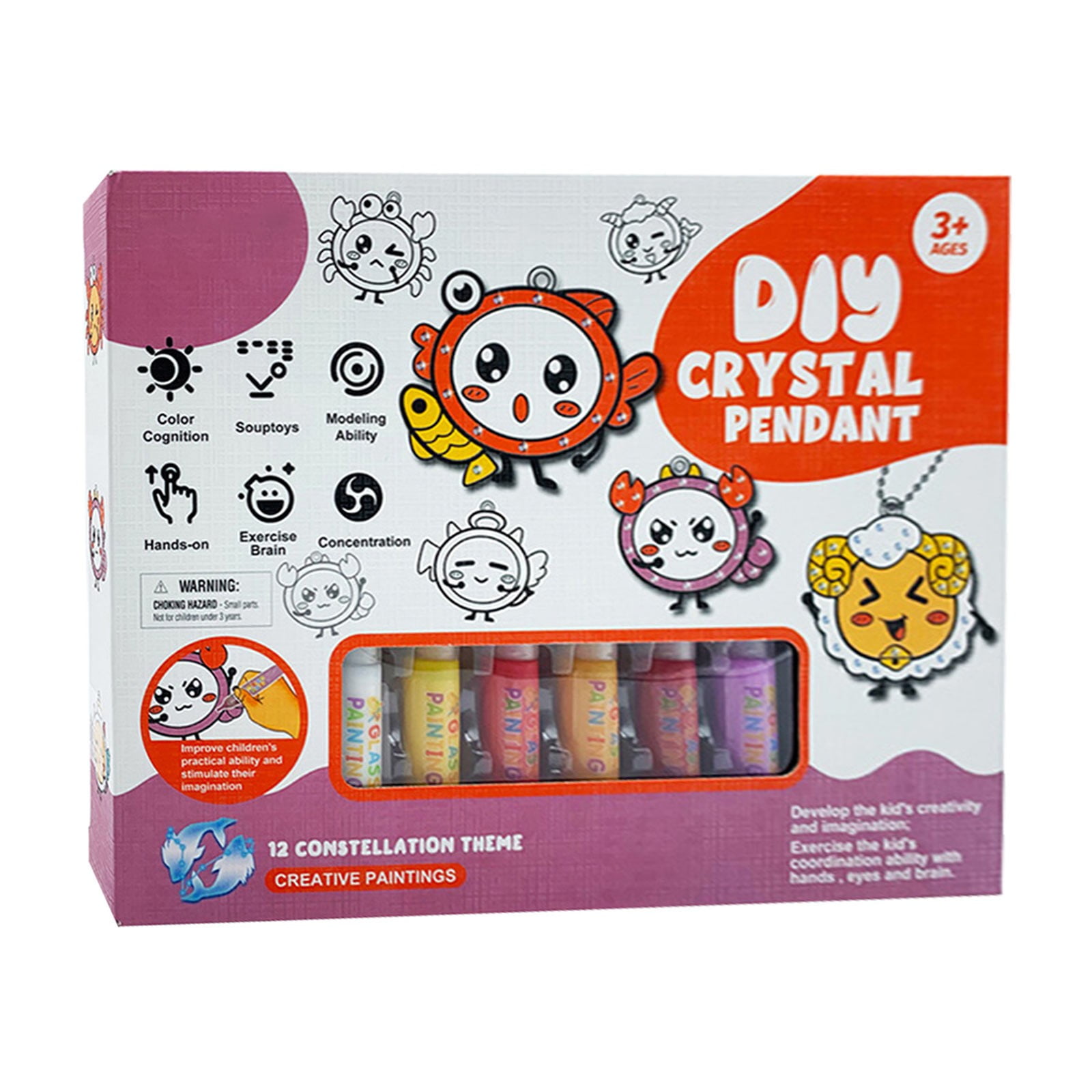 Jhomerit Painting Supplies Window Art for Kids Suncatcher Kits Diy