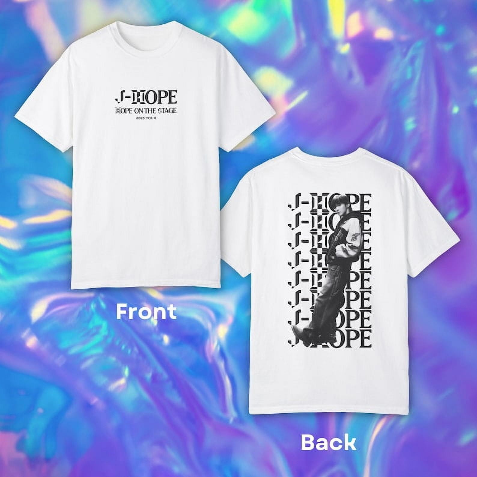 アイドル BTS [HOPEON THE STAGE_FINAL] S/S T-Shirt BTS J - Hope t shirt “Hope On The Stage FINAL” Cotton T