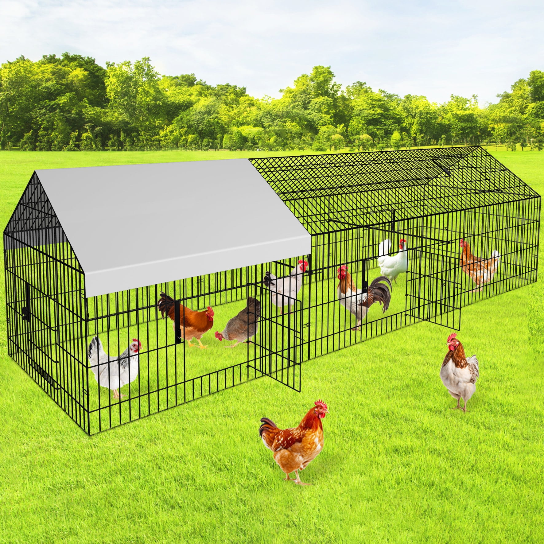 Jhsomdr Large Chicken Cage 130