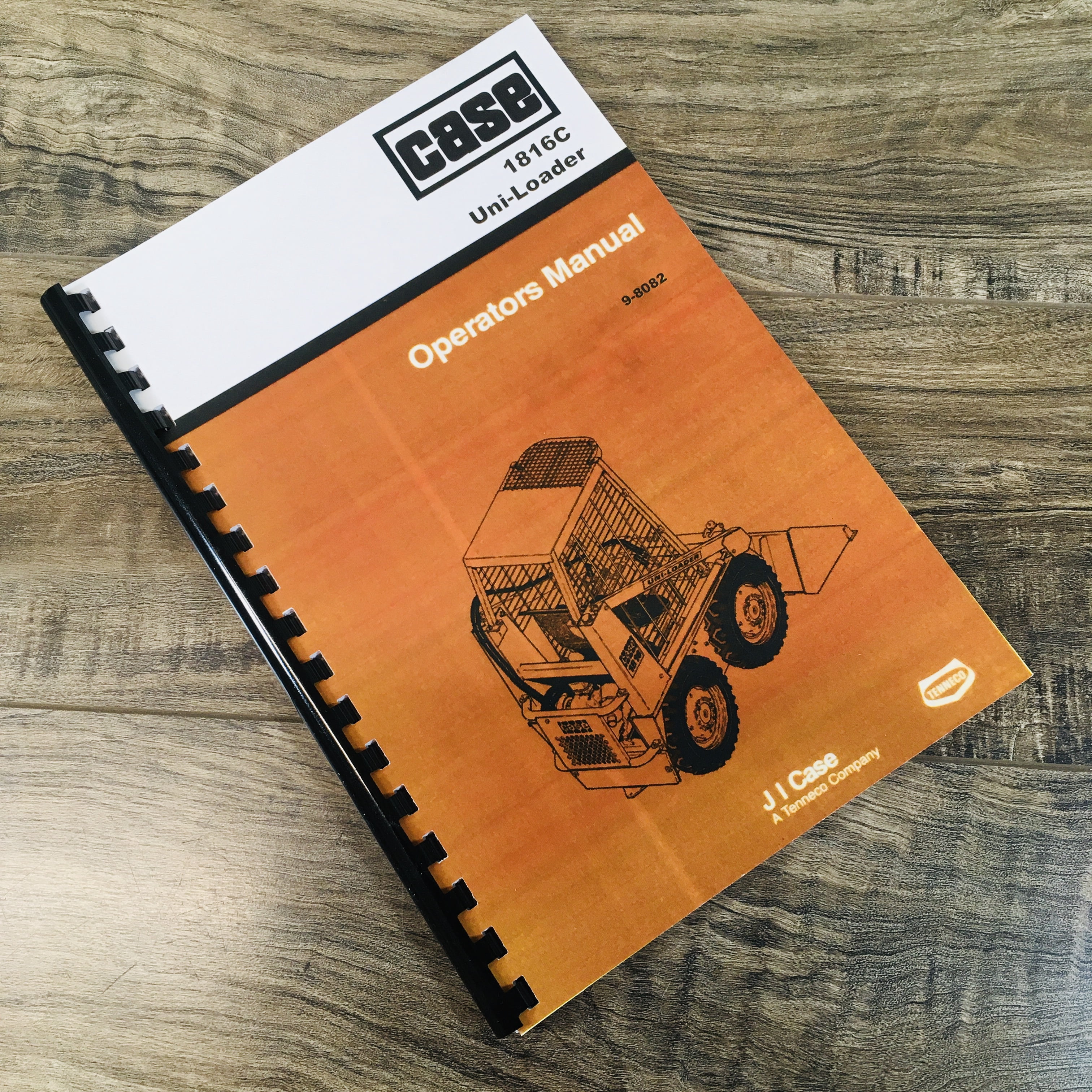 Ji Case 1816C UniLoader SkidSteer Owners Operators Manual Book