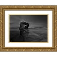 thumbnail image 1 of Ji, Shirley 32x24 Gold Ornate Wood Framed with Double Matting Museum Art Print Titled - The Wreck Of The Peter Iredale, 1 of 4