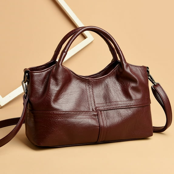 Jia Store Leather Shoulder Bags Purses and Handbags for Women Top Handle Tote Satchel Ladies Hobo Bags