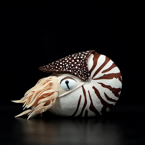 Jia Store Nautilus Stuffed Animal Plushies Lifelike Ocean Animal Plush Toys Simulation Animals Super Soft Stuffed Toy
