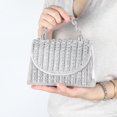 thumbnail image 1 of Jia Store Rhinestone Clutch Purse for Women Sparkling Party Evening Bag Wedding Cocktail Handbag Prom Shoulder Bags, 1 of 5