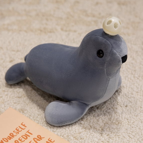 Jia Store Sea Lion Stuffed Animal Soft Sleep Companion Doll-Cute Marine Animal Plush Toy Party Birthday Gift for Home Decor
