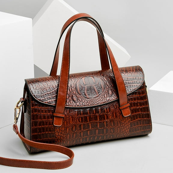 Jia Store Women's Leather Shoulder Bag – Top Handle Tote Purse, Stylish Hobo & Satchel Handbag for Ladies