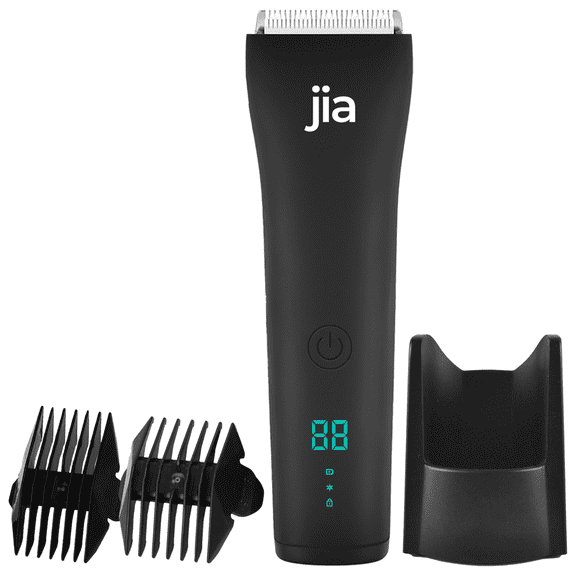 Jia The Original BodyShaver 1.0 Waterproof Electric Hair Trimmer in Midnight Black