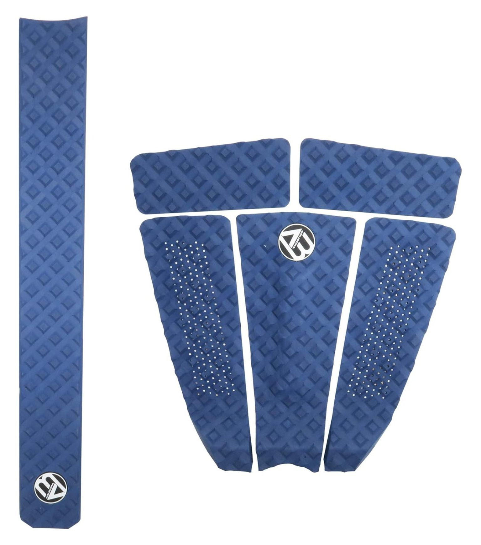 Jia ma sha 5 Piece Surfboard Deck Traction Pads for Stomp Skimboards