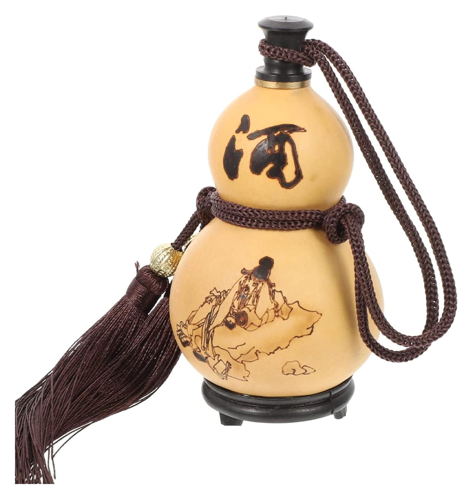 Jia ma sha Natural Wine Gourd Wine Pot Gourd Wine Flask Bottle Outdoor
