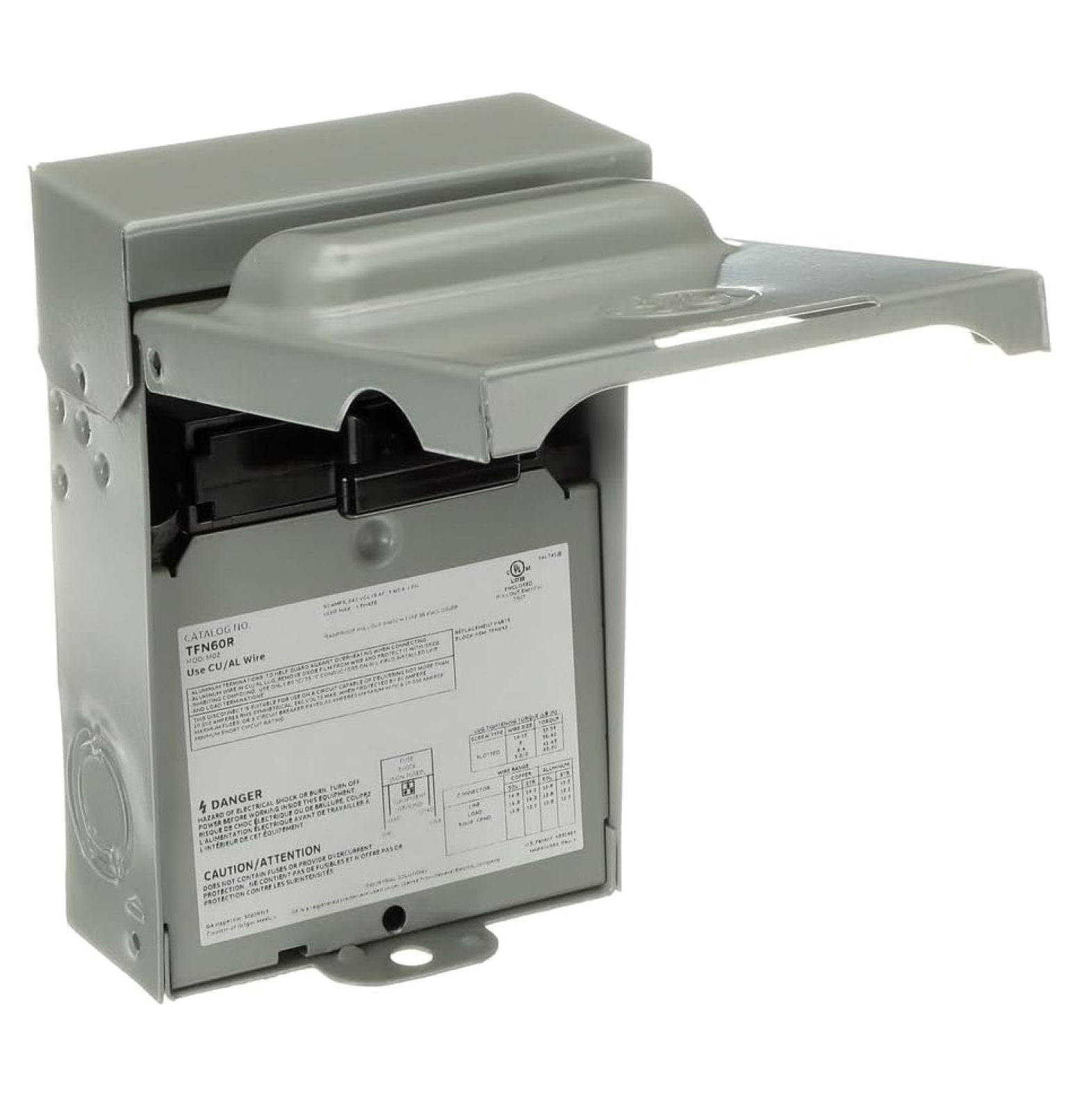 Jia ma sha TFN60RCP • Weatherproof NonFused Disconnect Switch