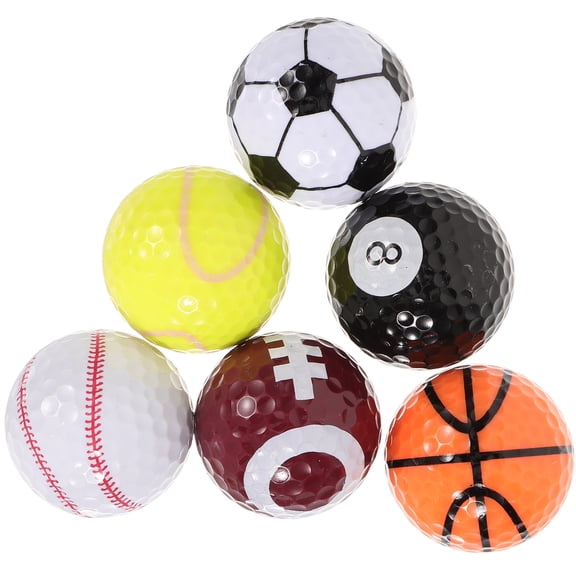 JiaHuin 1 Set Gift Golfing Balls Golf Balls with Gift Box Golf Training Balls Wear-resistant Training Balls