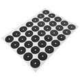 JiaHuin 1 Sheet of Selfadhesive Pool Table Dots Replaceable Pool Table
