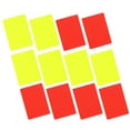 JiaHuin 12Pcs Soccer Sports Referee Cards Football Cars for Referee