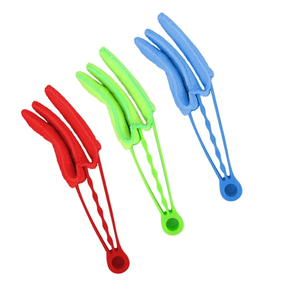 Toyandona 3Pcs Car Duster with Assorted Color Ultra Fine Fiber Cloth for Automotive Air Outlet Cleaning