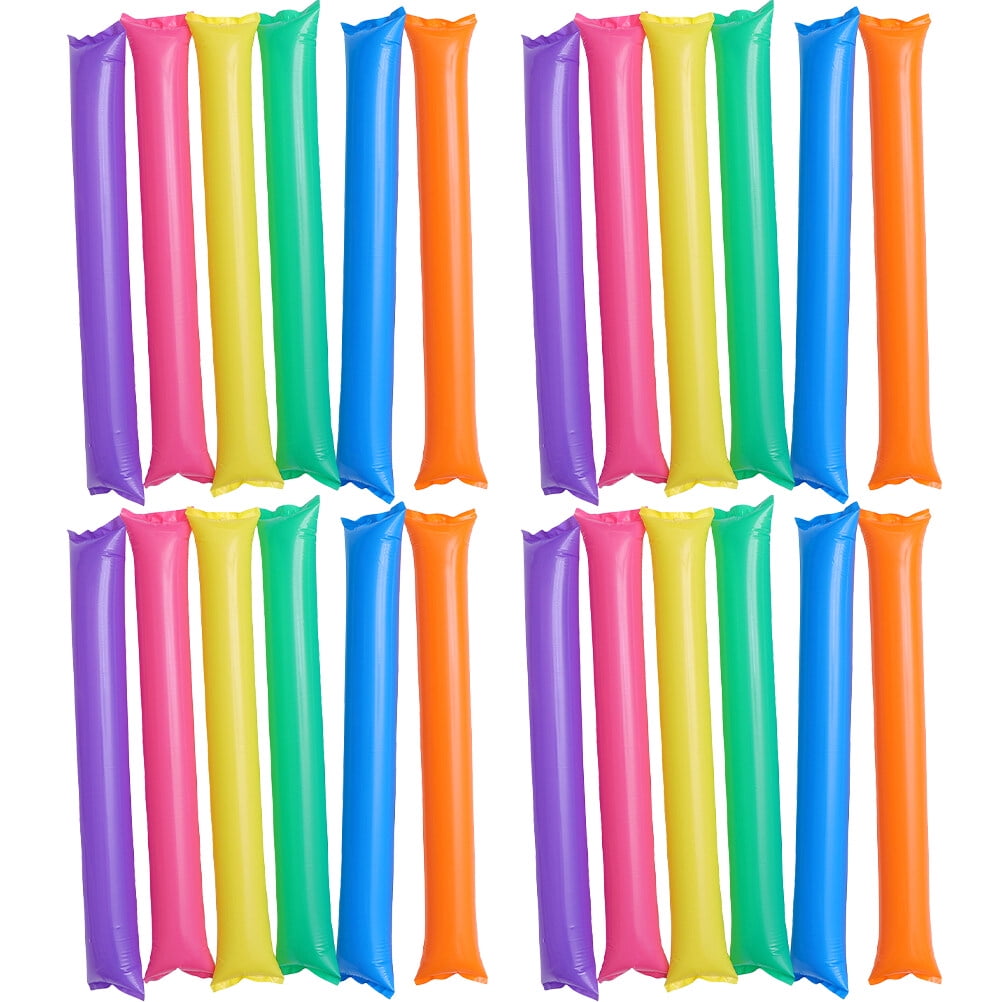 JiaHuin 30Pcs Thunder Sticks Stadium Noisemakers Cheer Sticks