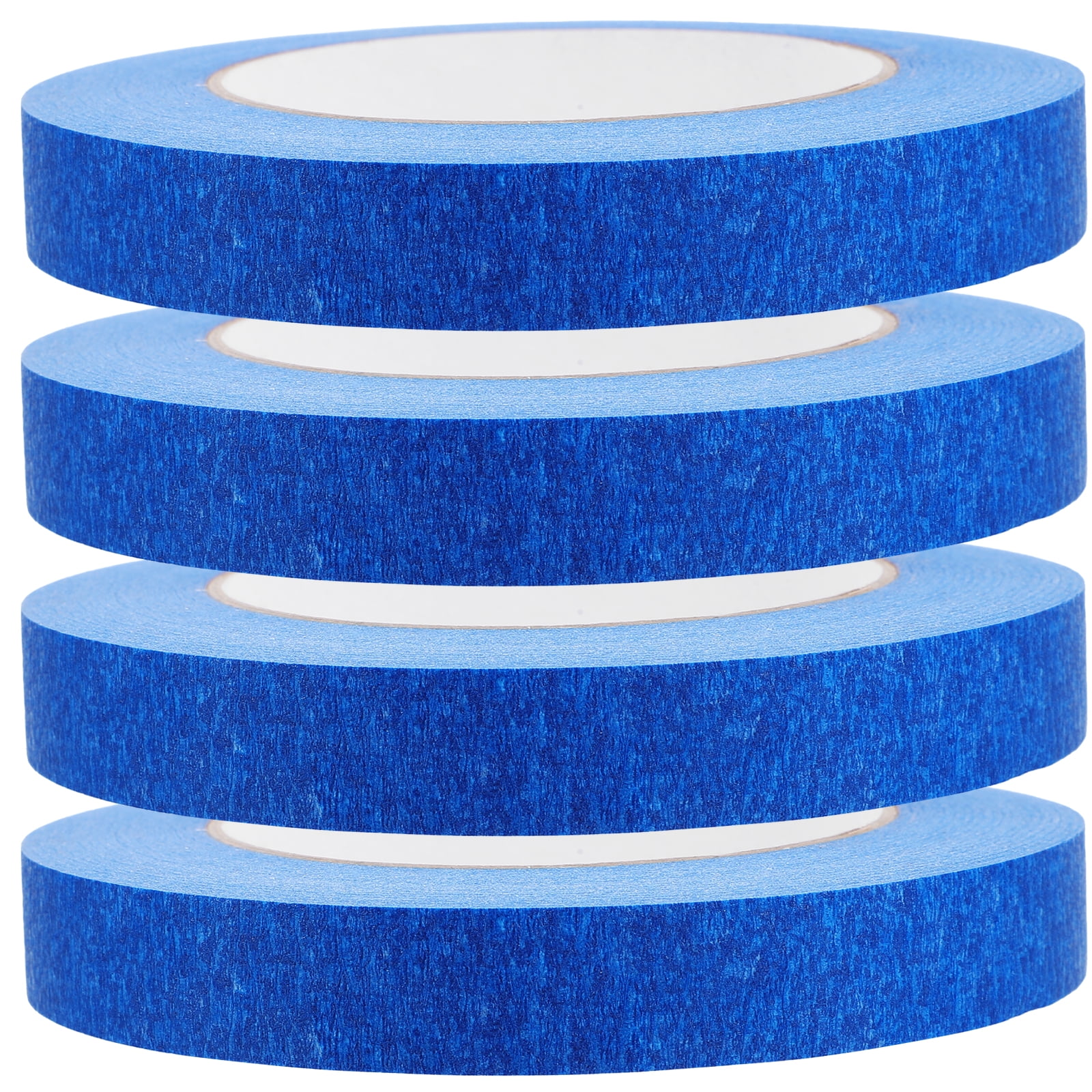 JiaHuin 4 Rolls Painter Tape Blue Paper Tape 50m Artist Drafting Tape For Painting Craft