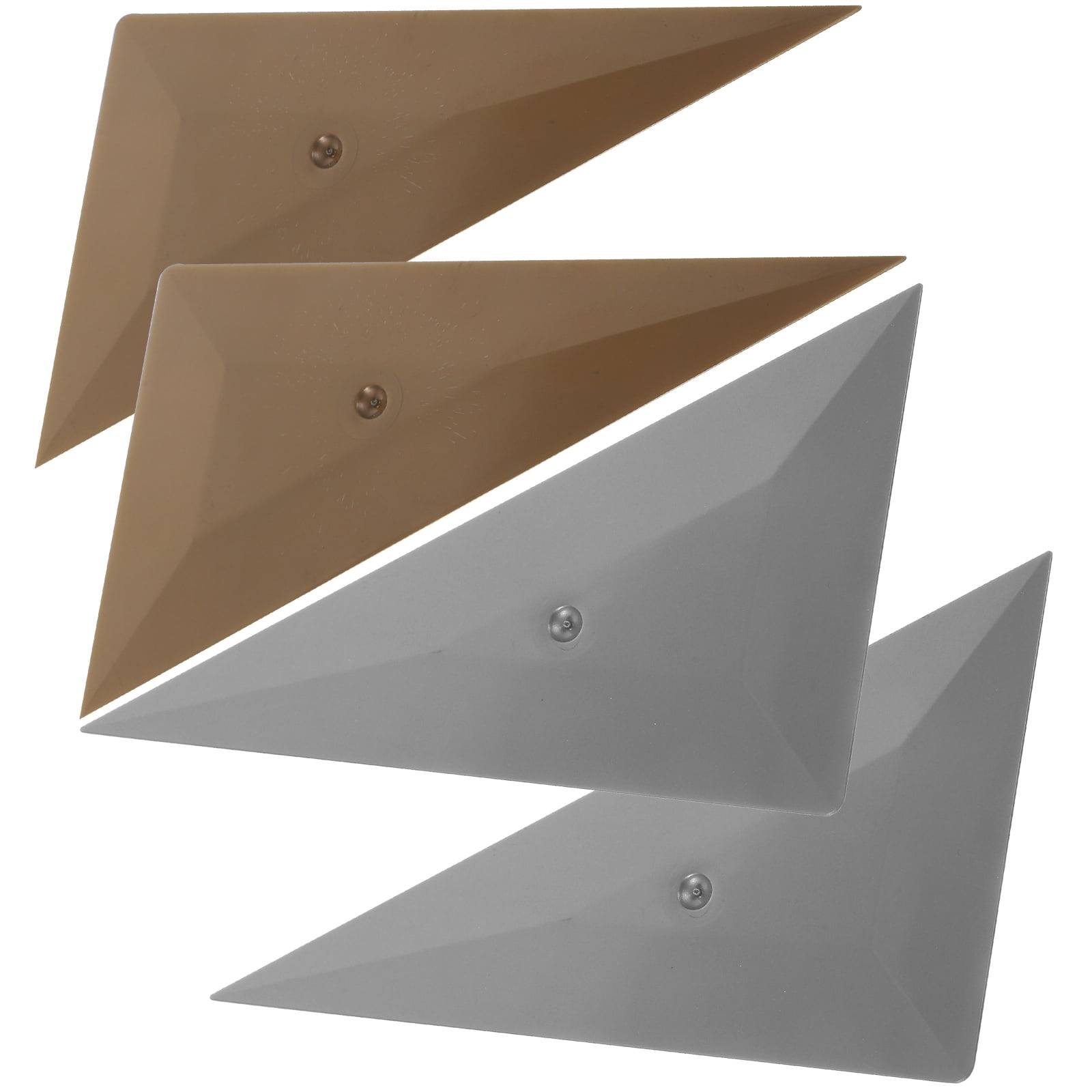 JiaHuin 4pcs Vehicle Wrap Film Squeegees Car Wrapping Tool Window Tint