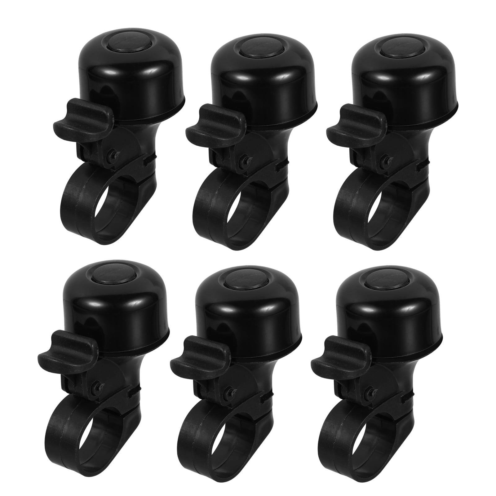 JiaHuin 6 Pcs Bike Bell Alarm Bicycles Bell Handlebar Horn Mini Bell