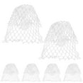 JiaHuin 6Pcs Billiard Pool Table Pockets Billiard Net Pockets Billiard