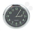 JiaHuin Car Metal Clock Stick On Digital Clock Decorative Clock For Car