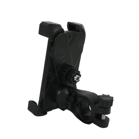 Toyandona Handlebar Mount Phone Holder Black Universal Fit for Smartphones GPS Secure and Stable