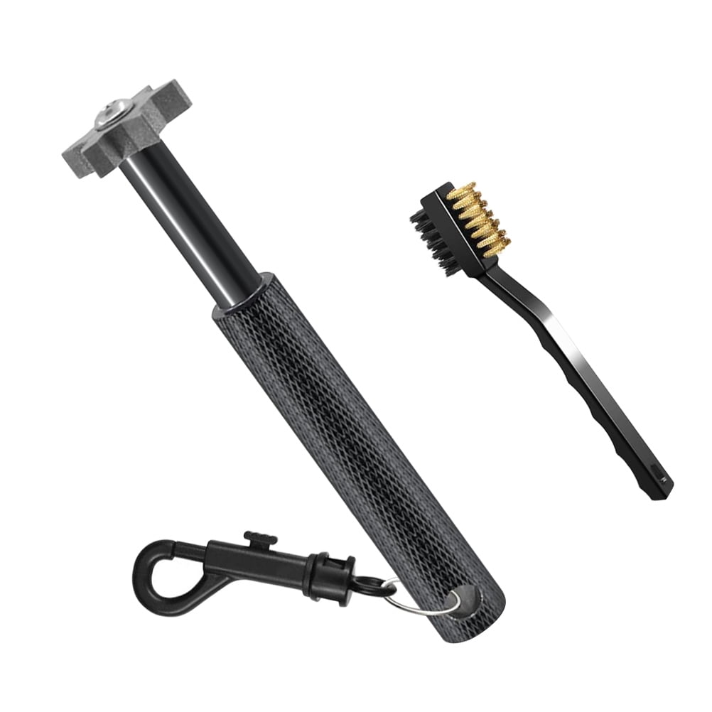 JiaHuin Club Cleaning Tool Club Groove Sharpener Knife Sharpening Black