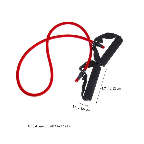 JiaHuin Work Out Bands Elastic Pull Rope Outdoor Fitness Equipment Exercise Bands Resistance Band Men and Women