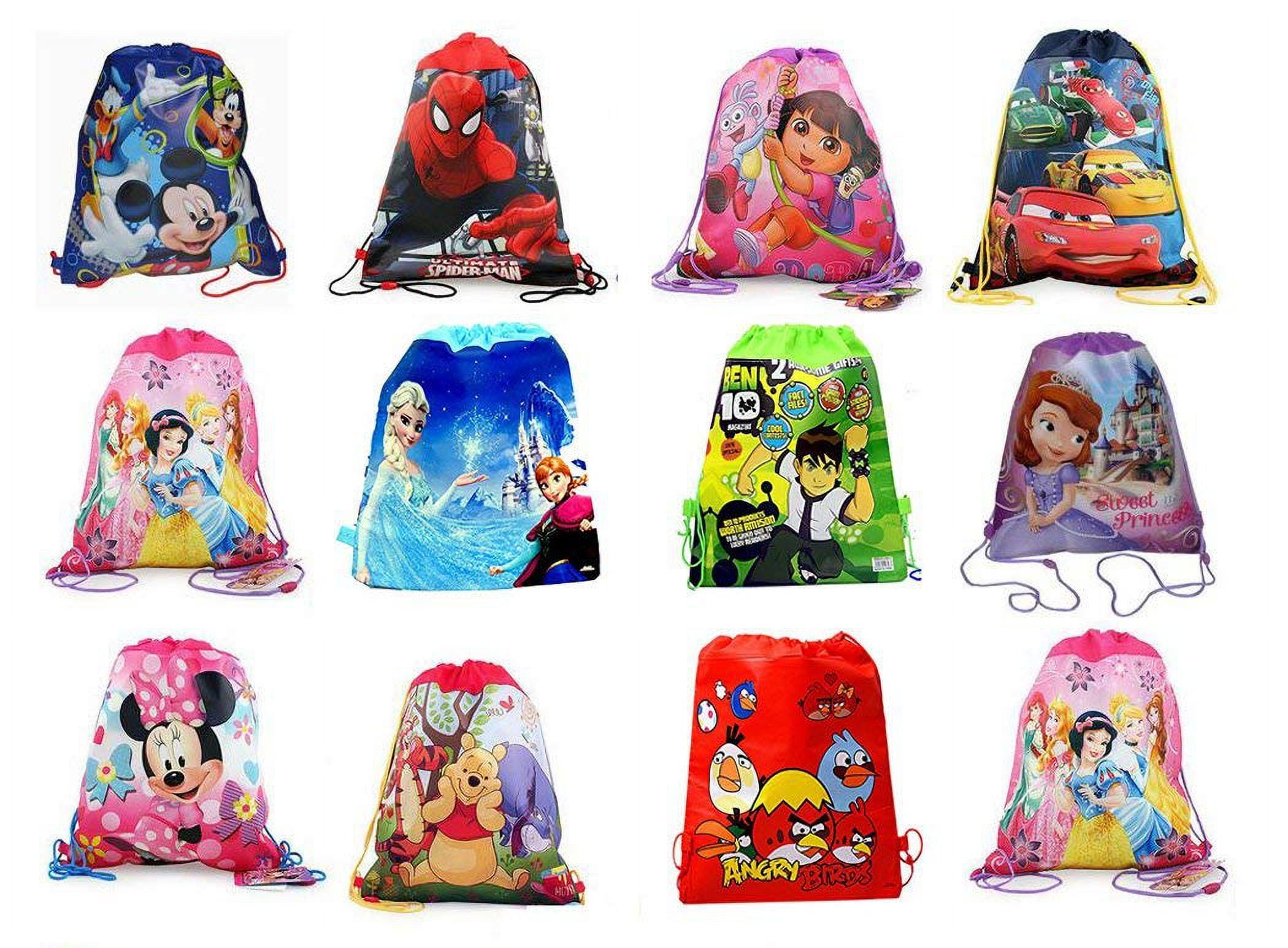 Jiada Return Gifts Set Of Cartoon Printed Kids Haversack Bags Pack Of 12 Walmart